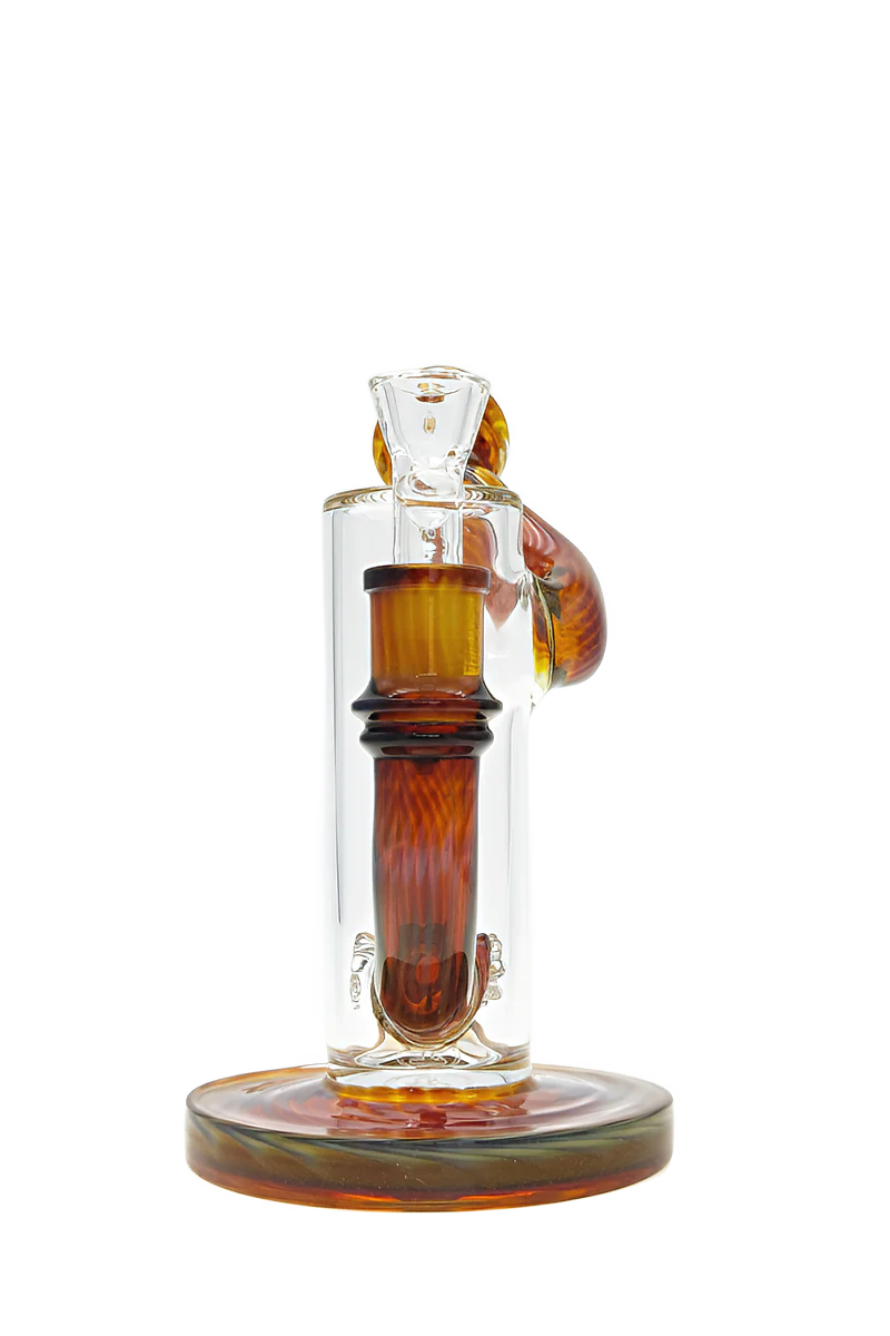 TAG - 8" Hammer Head Perc Side Car Dab Rig Bong 50x7MM - Image 10