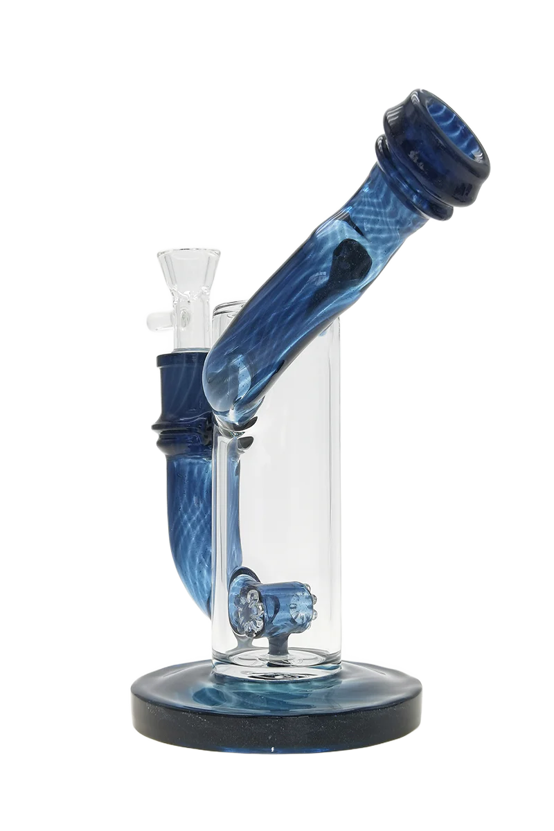 TAG - 8" Hammer Head Perc Side Car Dab Rig Bong 50x7MM - Image 13