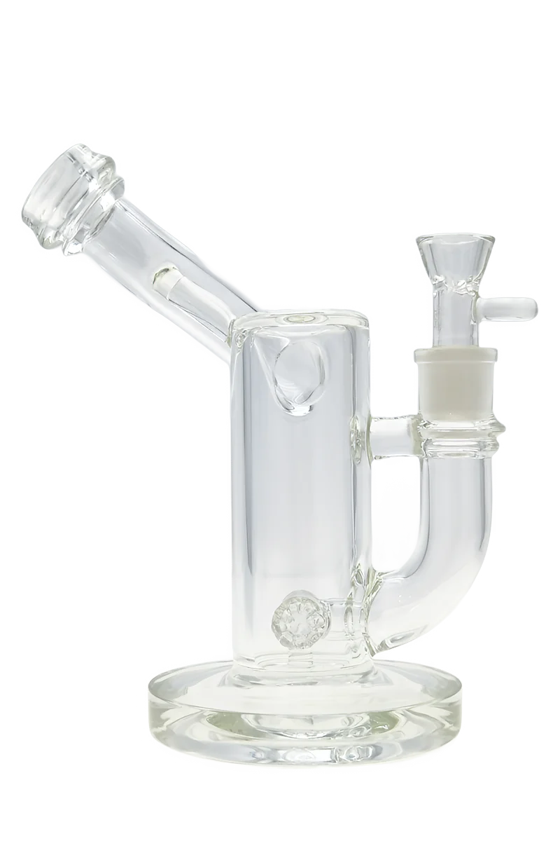 TAG - 8" Hammer Head Perc Side Car Dab Rig Bong 50x7MM - Image 3