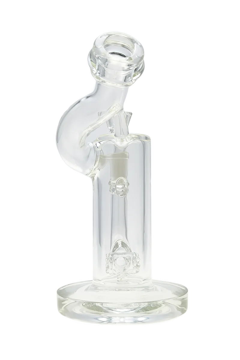 TAG - 8" Hammer Head Perc Side Car Dab Rig Bong 50x7MM - Image 4