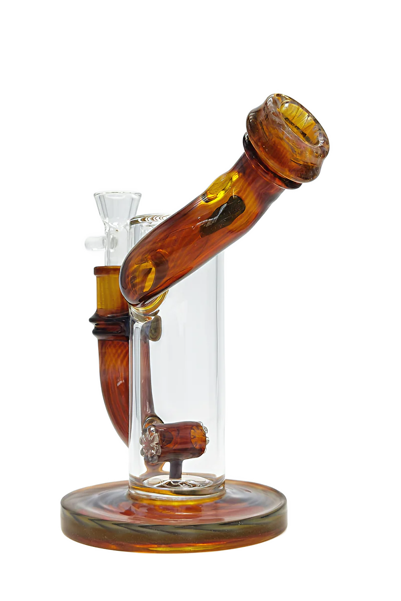 TAG - 8" Hammer Head Perc Side Car Dab Rig Bong 50x7MM - Image 6
