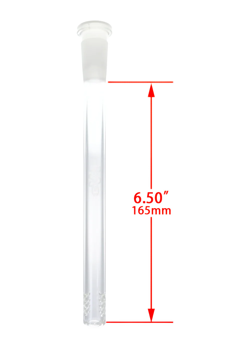 TAG - 18/14MM Open End 32 Slit Gridded Bong Downstem - Image 10