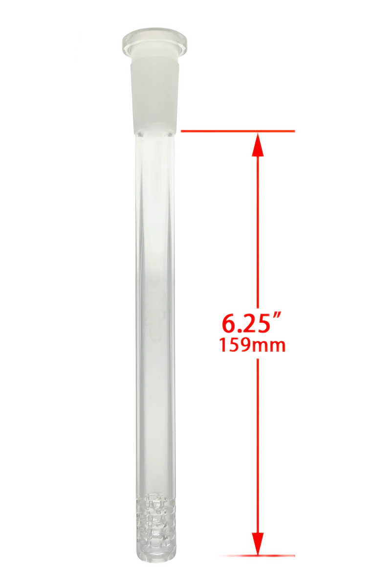 TAG - 18/14MM Open End 32 Slit Gridded Bong Downstem - Image 19