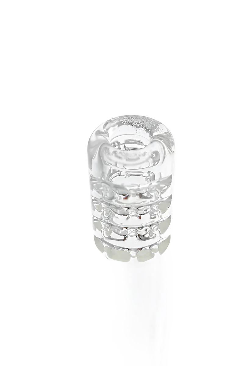 TAG - 18/14MM Open End 32 Slit Gridded Bong Downstem - Image 30