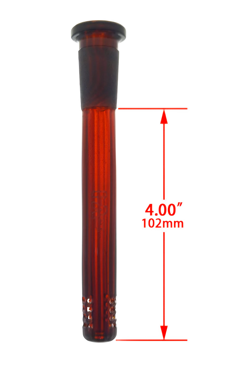 TAG - 18/14MM Open End 32 Slit Gridded Bong Downstem - Image 34