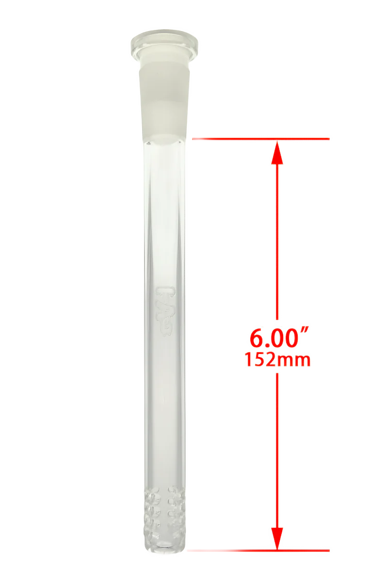 TAG - 18/14MM Open End 32 Slit Gridded Bong Downstem - Image 9