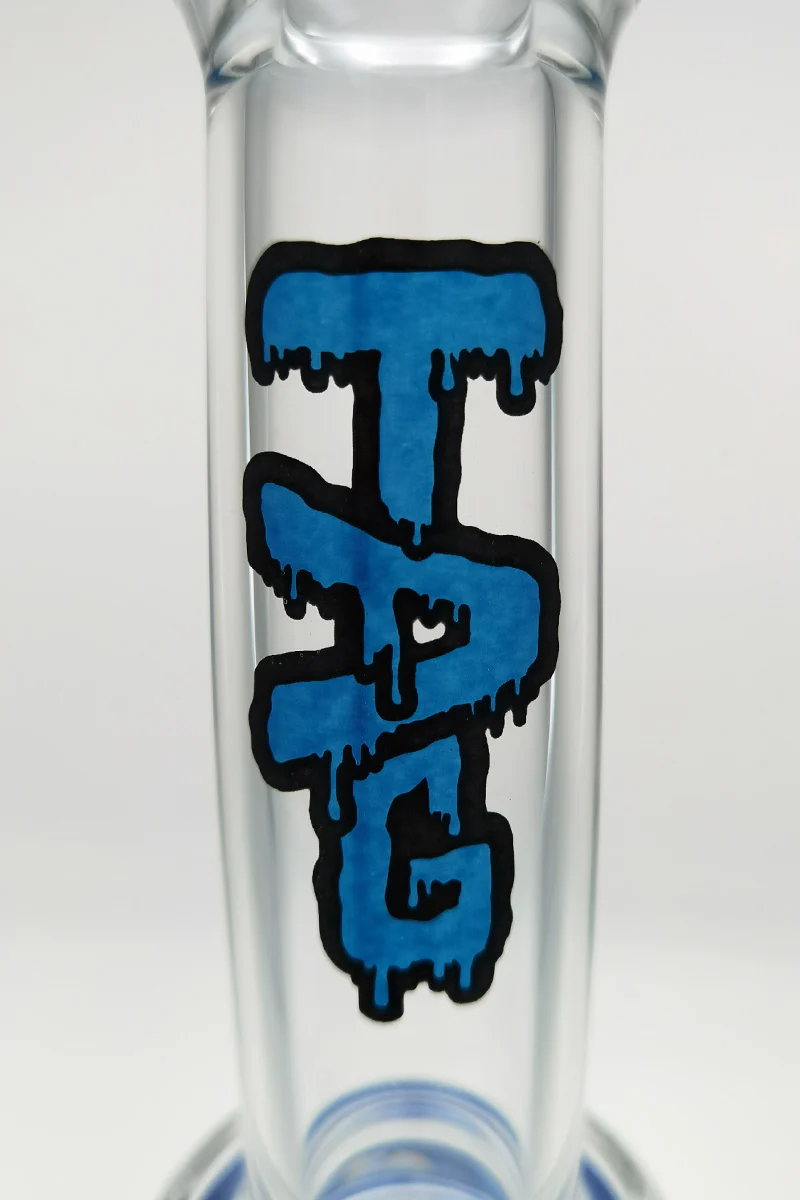TAG - 16" Bent Neck Double Honeycomb Spinning Splash Guard Bong (18MM Female) - Image 23