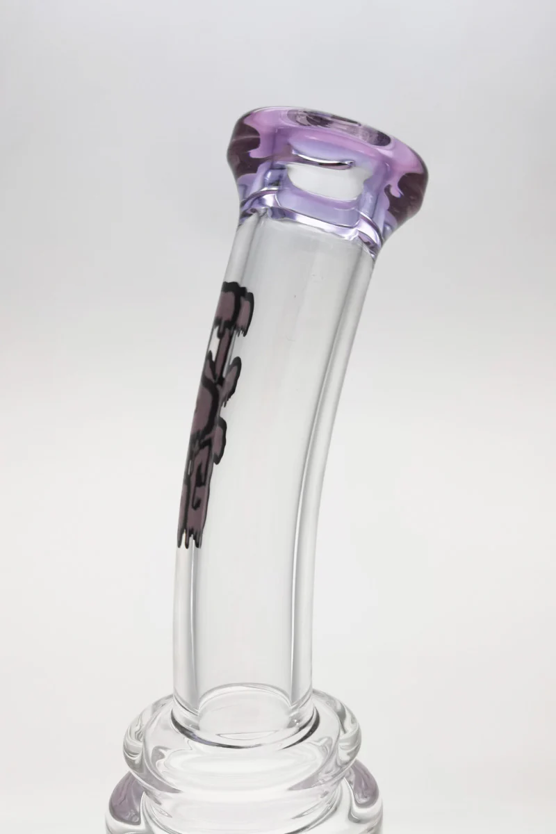 TAG - 16" Bent Neck Double Honeycomb Spinning Splash Guard Bong (18MM Female) - Image 40