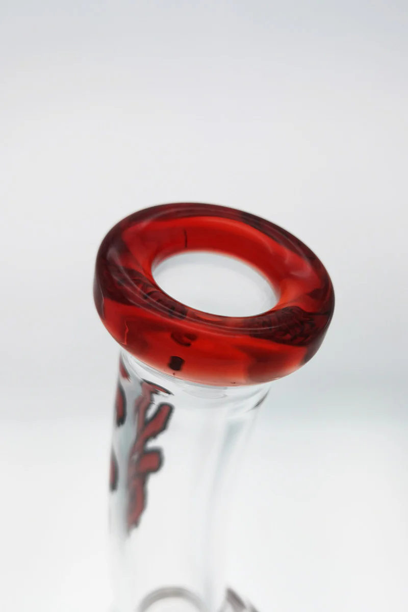 TAG - 16" Bent Neck Double Honeycomb Spinning Splash Guard Bong (18MM Female) - Image 53