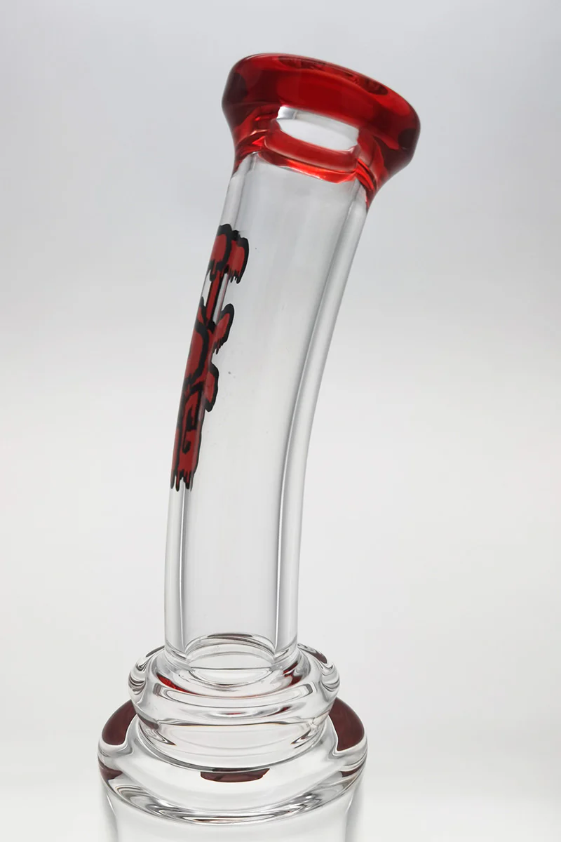 TAG - 16" Bent Neck Double Honeycomb Spinning Splash Guard Bong (18MM Female) - Image 78