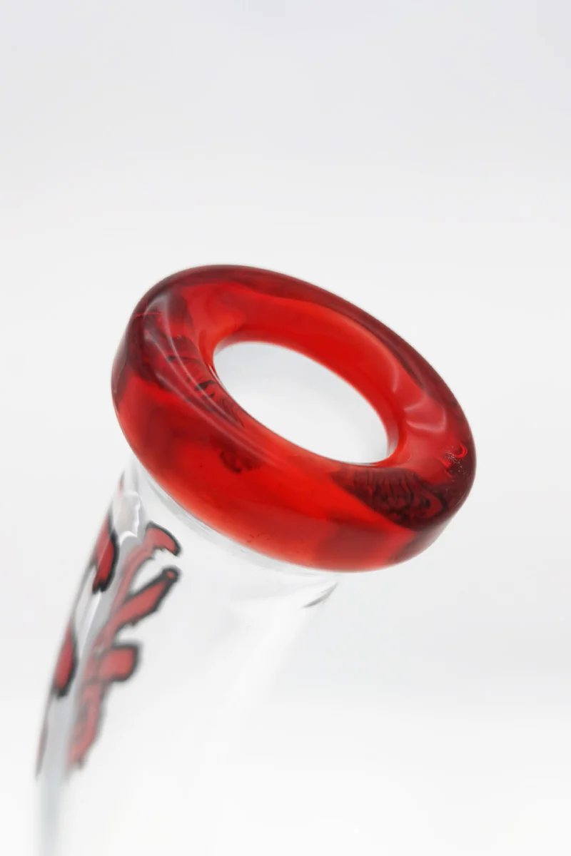 TAG - 16" Bent Neck Double Honeycomb Spinning Splash Guard Bong (18MM Female) - Image 8