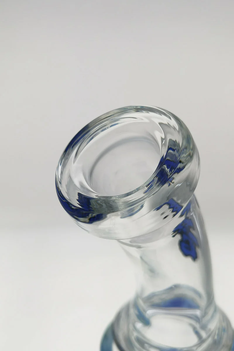 TAG - 16" Bent Neck Double Interior Honeycomb with Spinning Splash Guard Bong (18MM Female) - Image 7