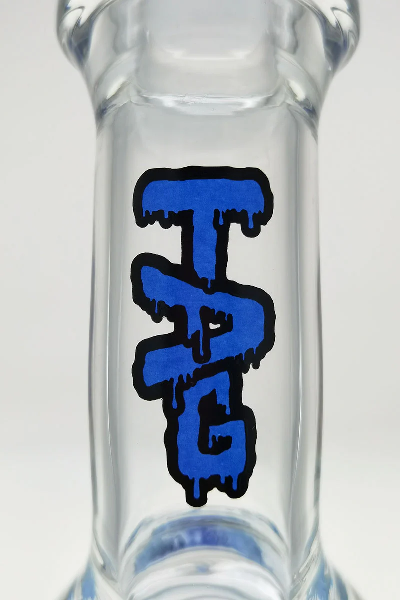 TAG - 16" Bent Neck Double Interior Honeycomb with Spinning Splash Guard Bong (18MM Female) - Image 8