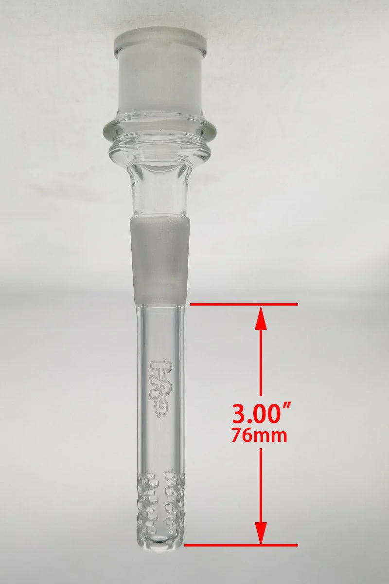 TAG - 18/18MM Open End Bong Downstem 32 Slit Multiplying Rod - Image 32
