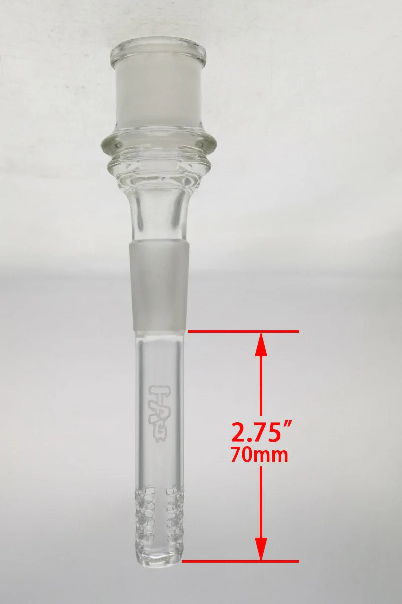 TAG - 18/18MM Open End Bong Downstem 32 Slit Multiplying Rod - Image 33