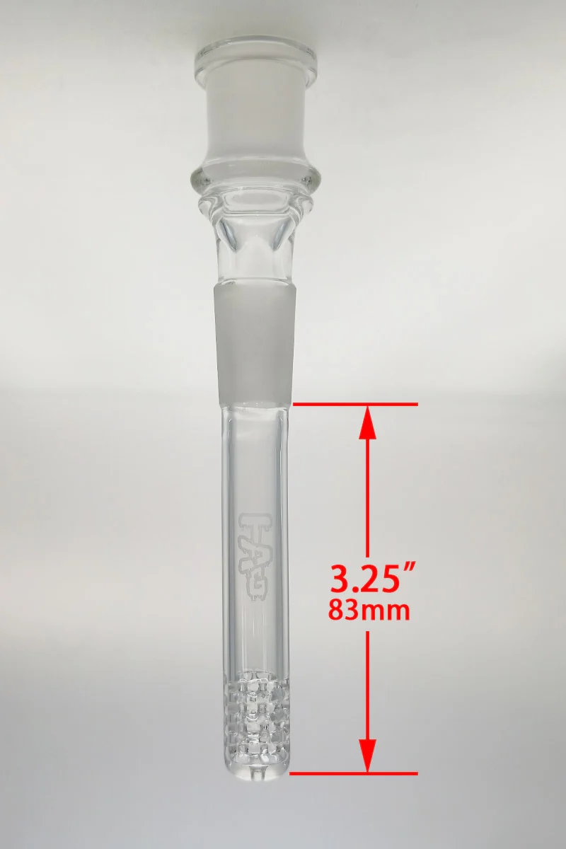 TAG - 18/18MM Open End Bong Downstem 32 Slit Multiplying Rod - Image 49