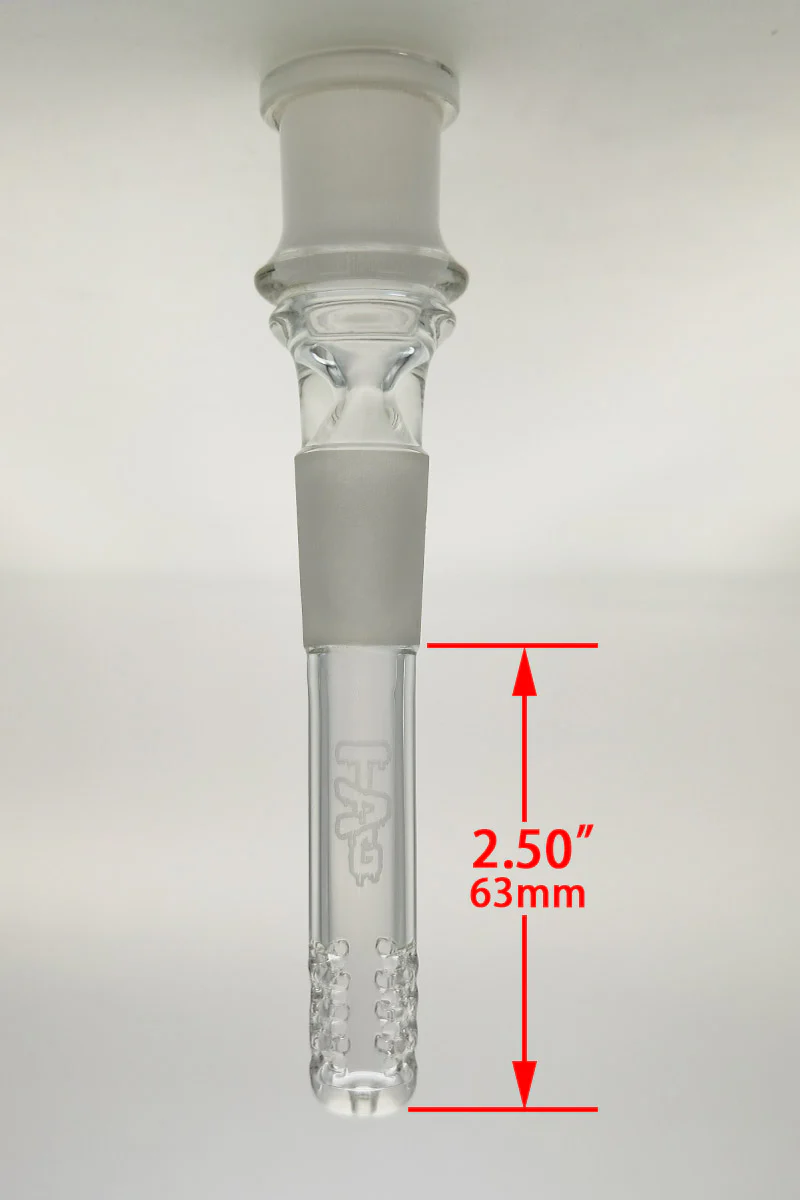 TAG - 18/18MM Open End Bong Downstem 32 Slit Multiplying Rod - Image 58