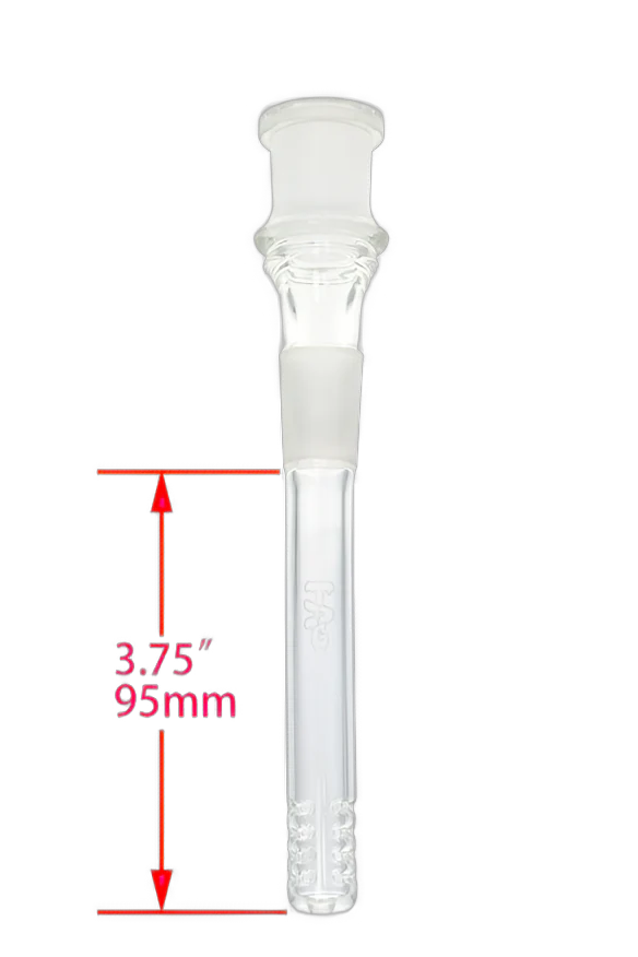 TAG - 18/18MM Open End Bong Downstem 32 Slit Multiplying Rod - Image 75