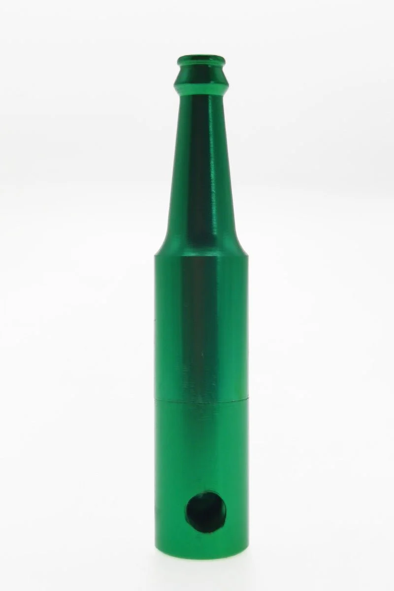 2.75" Beer Bottle Chillum Stealth Dry Pipe - Image 9