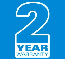 2 Year Warranty