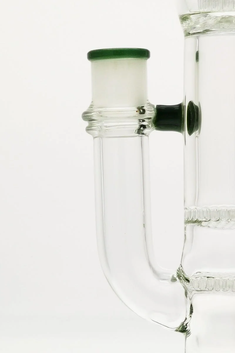 TAG - 21" Double Honeycomb to Fixed 34 Arm Tree Bong 50x7MM (18MM Female) - Image 23