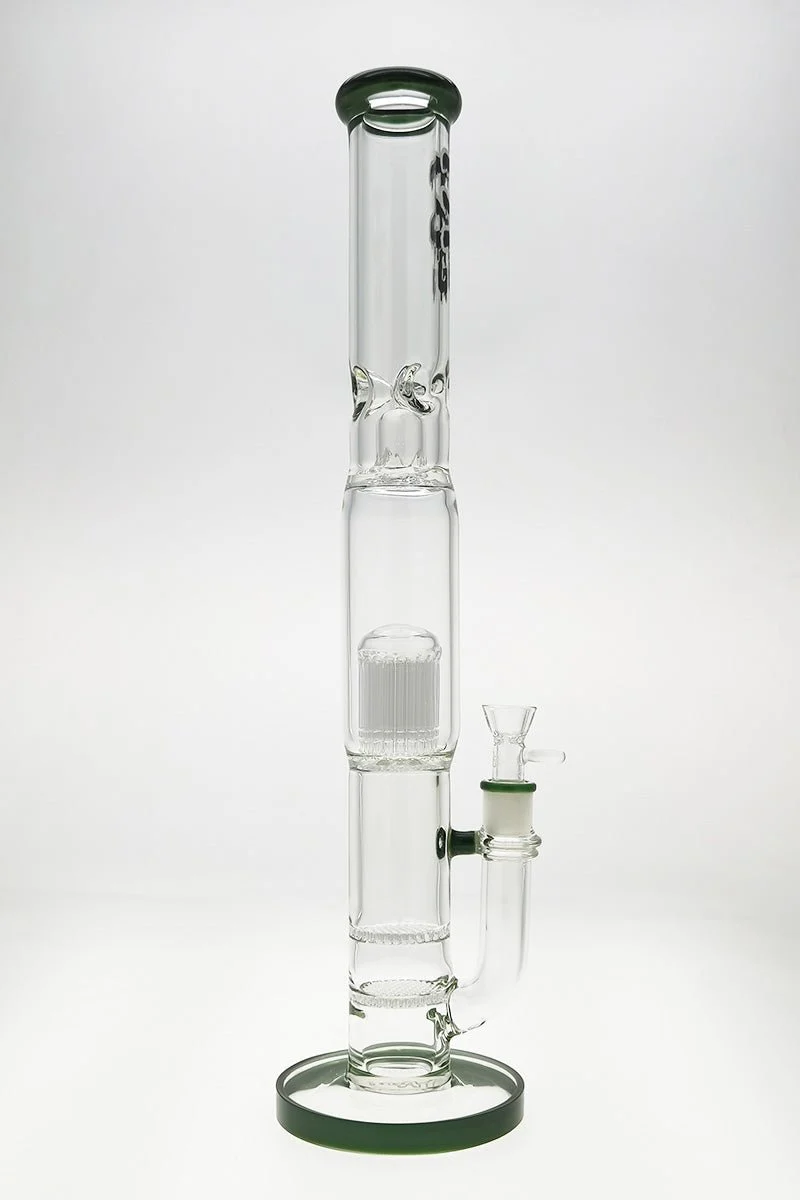 TAG - 21" Double Honeycomb to Fixed 34 Arm Tree Bong 50x7MM (18MM Female) - Image 27
