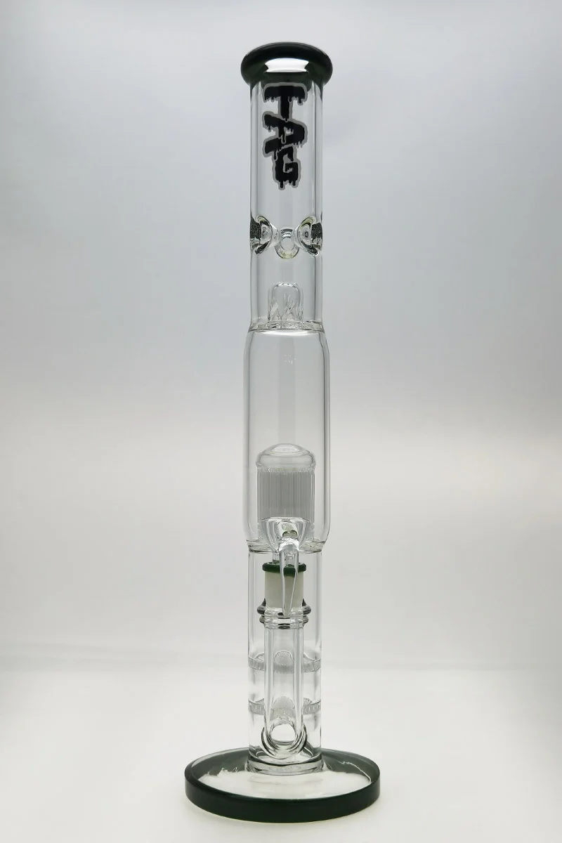 TAG - 21" Double Honeycomb to Fixed 34 Arm Tree Bong 50x7MM (18MM Female) - Image 44