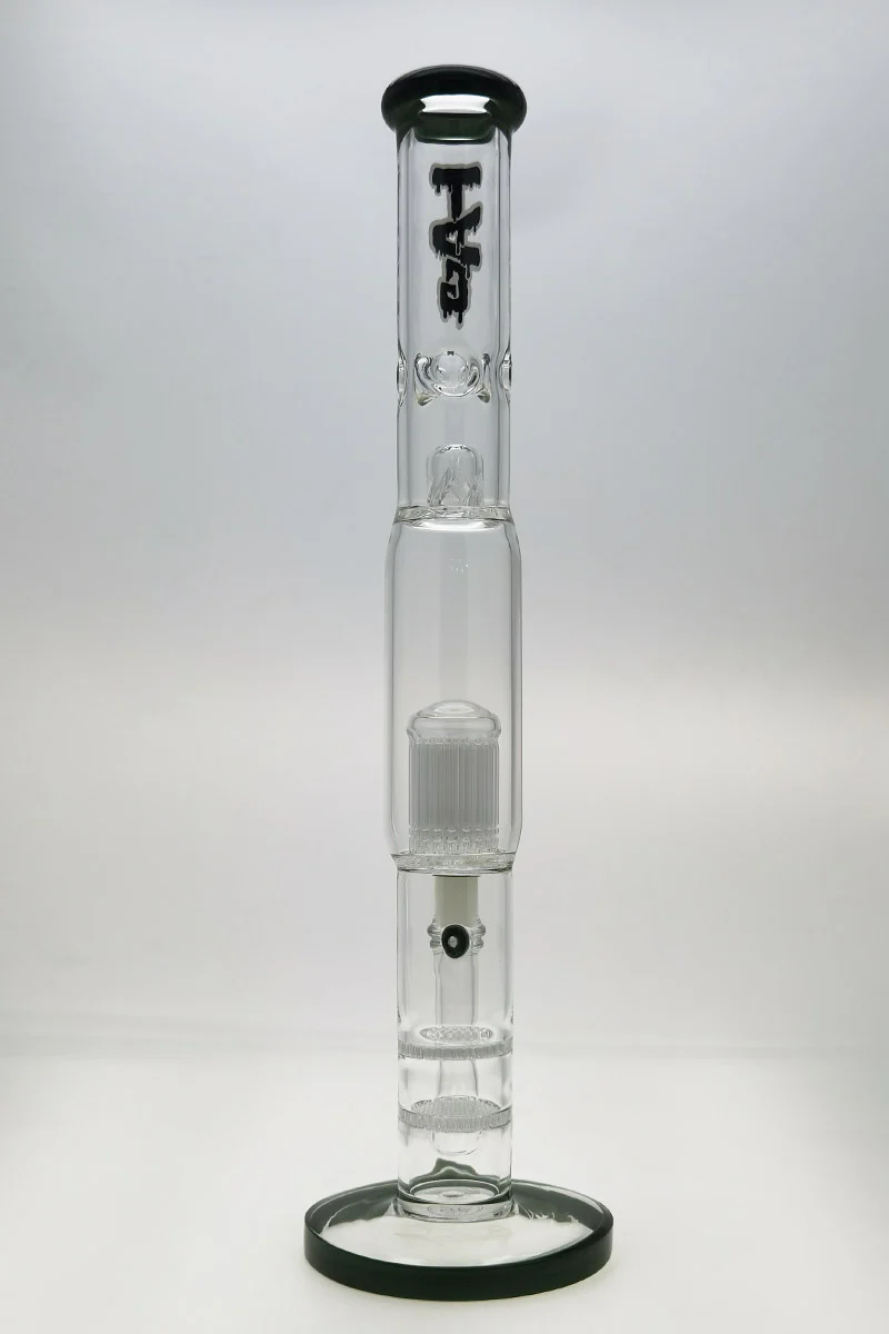 TAG - 21" Double Honeycomb to Fixed 34 Arm Tree Bong 50x7MM (18MM Female) - Image 46