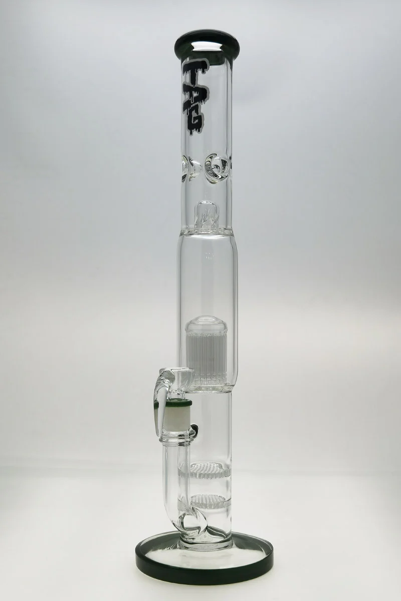 TAG - 21" Double Honeycomb to Fixed 34 Arm Tree Bong 50x7MM (18MM Female) - Image 47