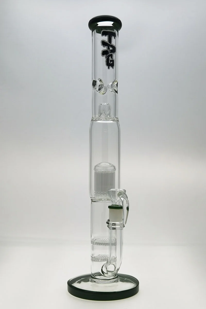 TAG - 21" Double Honeycomb to Fixed 34 Arm Tree Bong 50x7MM (18MM Female) - Image 48