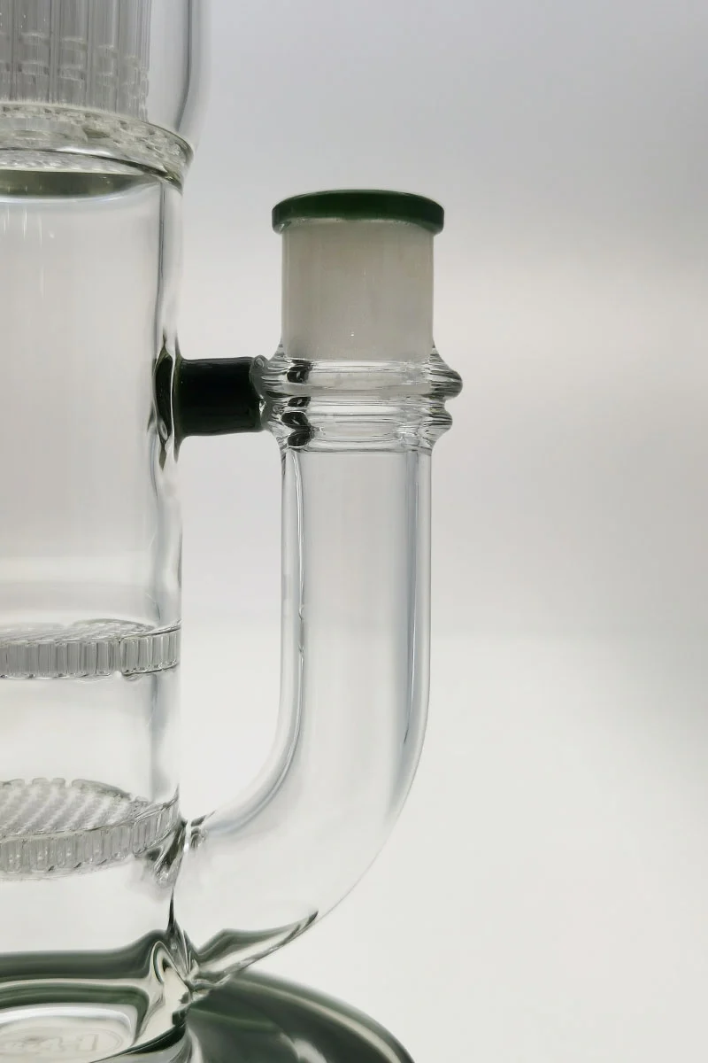 TAG - 21" Double Honeycomb to Fixed 34 Arm Tree Bong 50x7MM (18MM Female) - Image 55