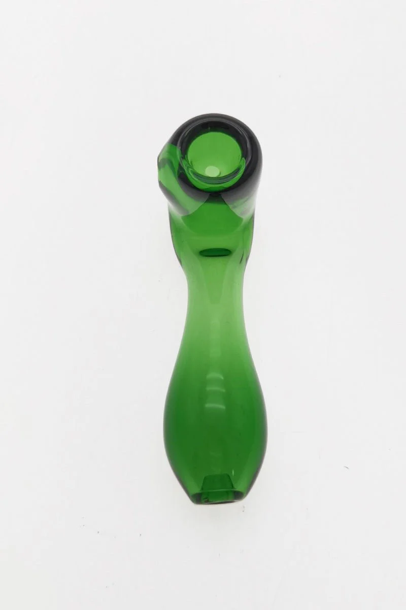 3.75" Sherlock Dry Spoon Pipe (47g) Carb Hole: Left Side - Image 3