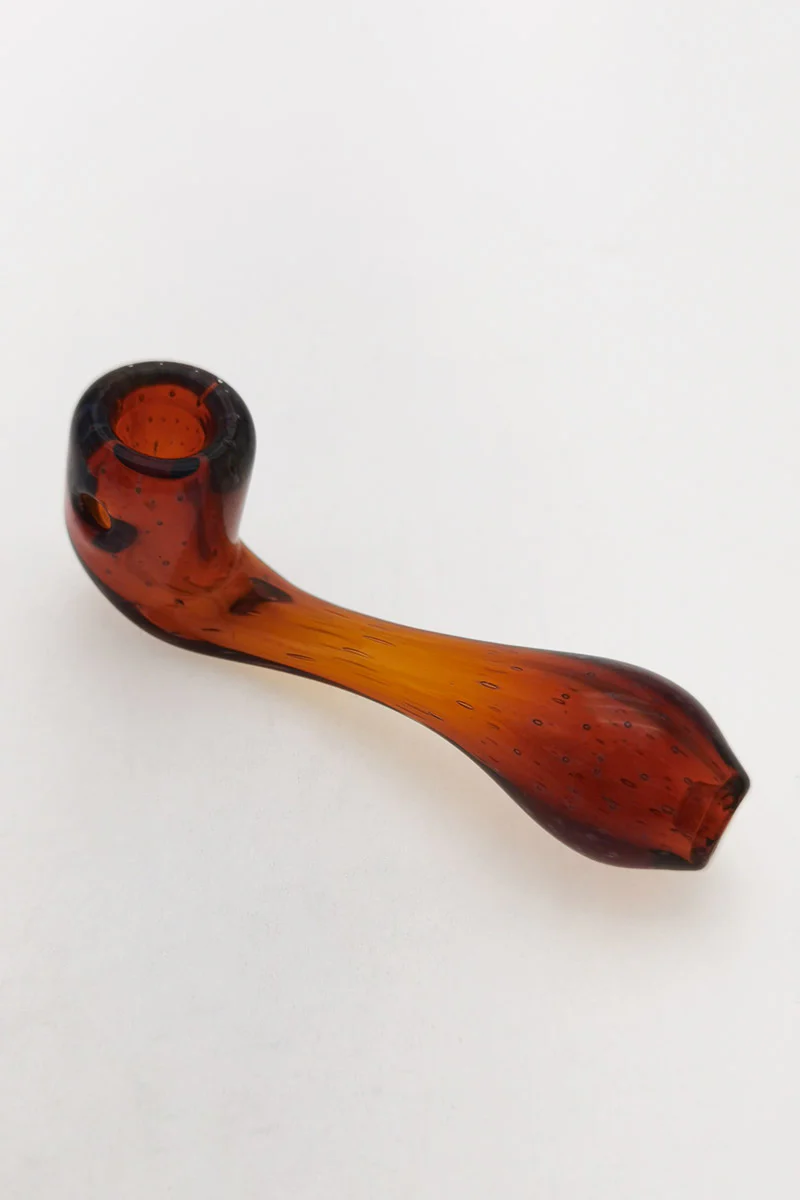 3.75" Sherlock Dry Spoon Pipe (47g) Carb Hole: Left Side - Image 4