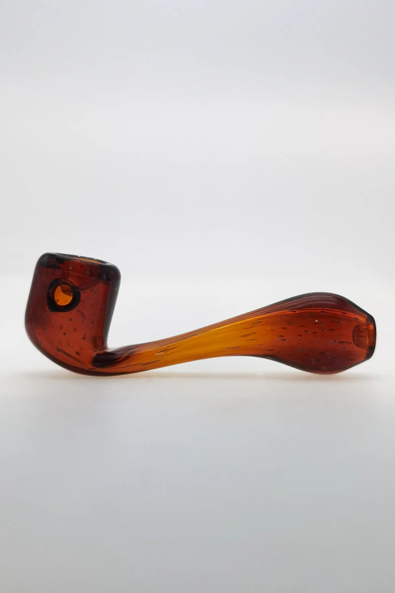 3.75" Sherlock Dry Spoon Pipe (47g) Carb Hole: Left Side - Image 5