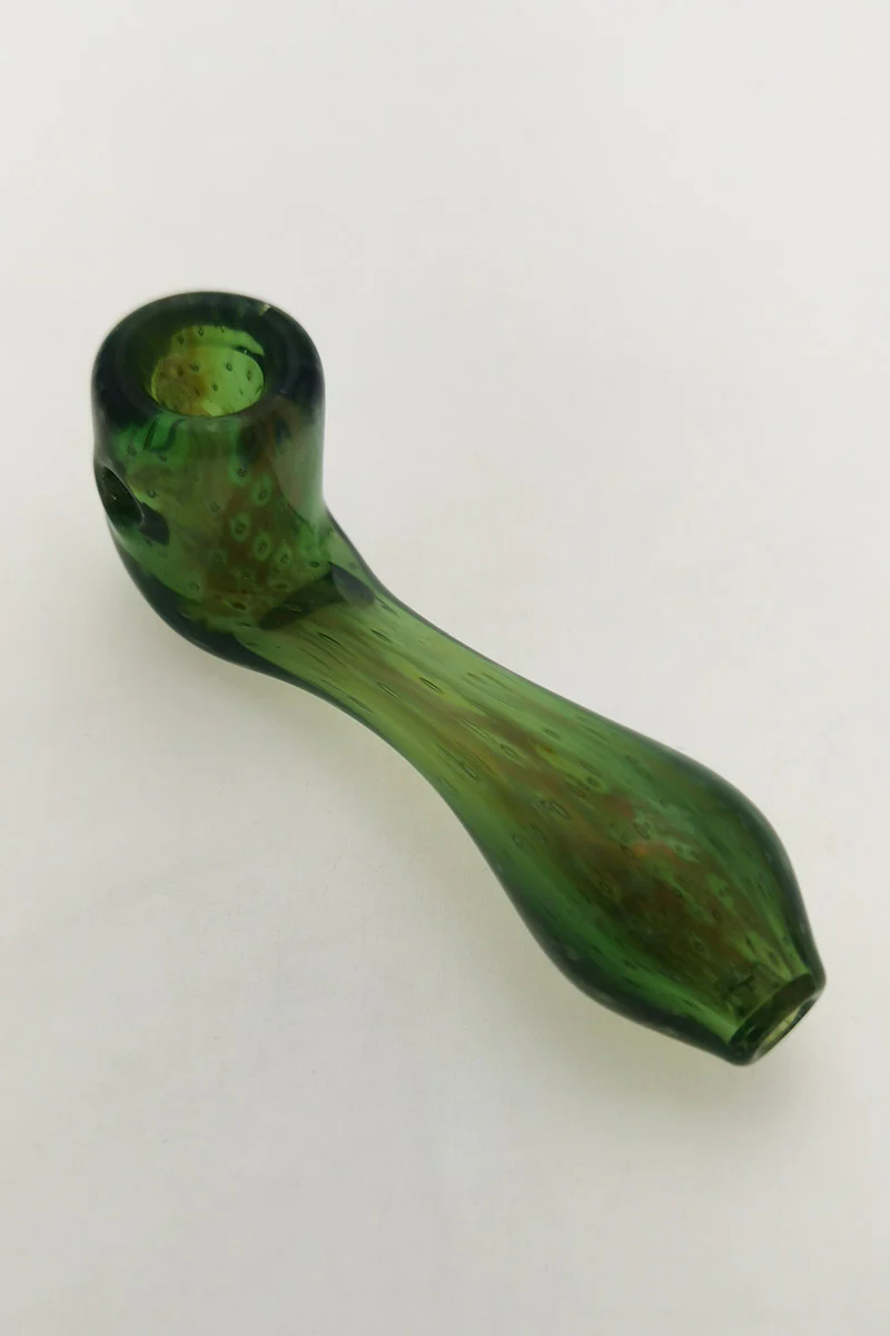 3.75" Sherlock Dry Spoon Pipe (47g) Carb Hole: Left Side - Image 7
