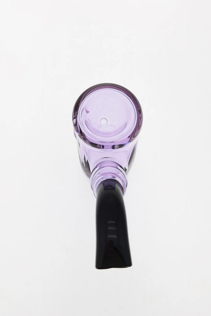 3.75" Dry Spoon Pipe w/ Sherlock Body (80g) Carb Hole: Left Side - Image 2
