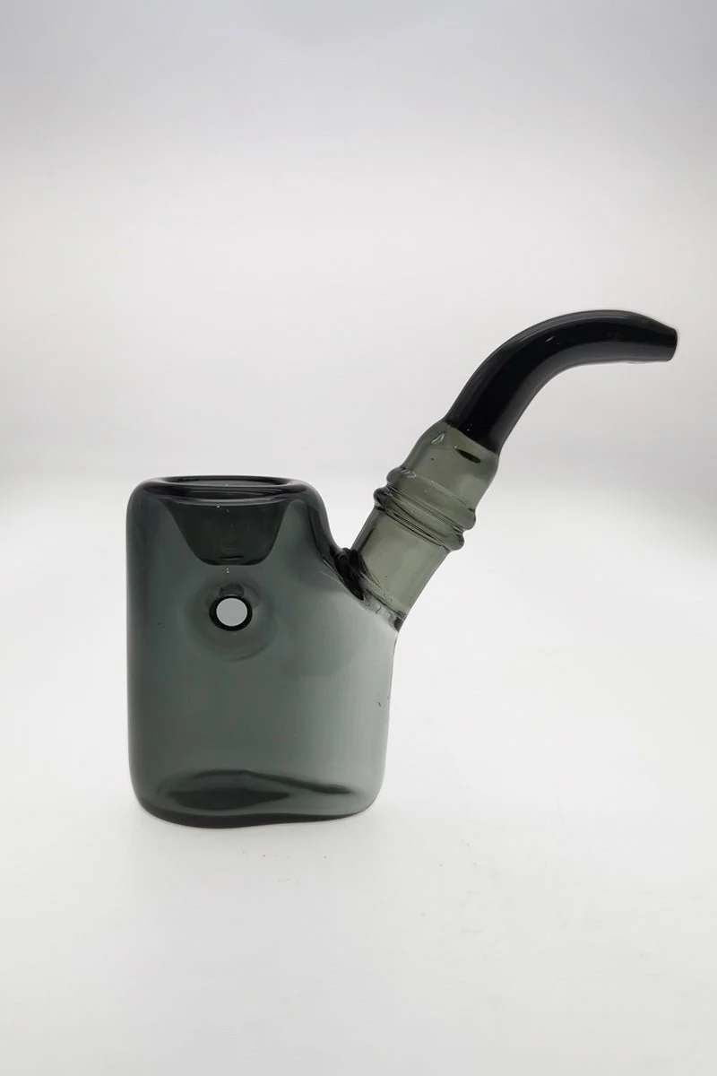 3.75" Dry Spoon Pipe w/ Sherlock Body (80g) Carb Hole: Left Side - Image 7