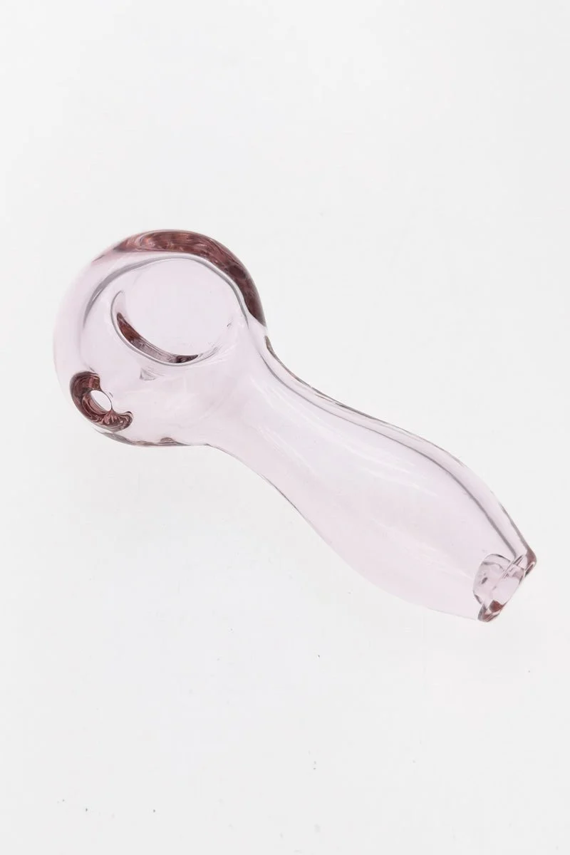 4.00" Dry Spoon Pipe w/ Ash Catcher (60g) Carb Hole: Left Side - Image 7
