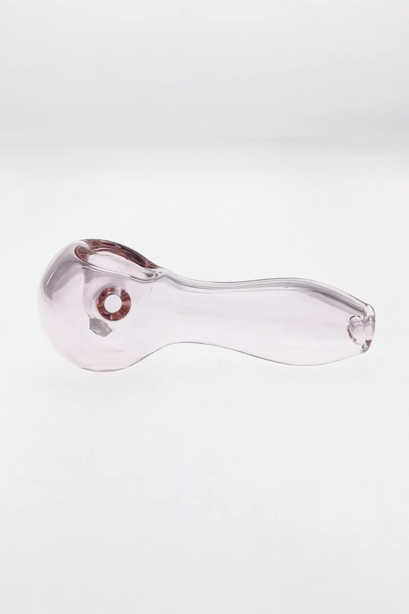 4.00" Dry Spoon Pipe w/ Ash Catcher (60g) Carb Hole: Left Side - Image 9
