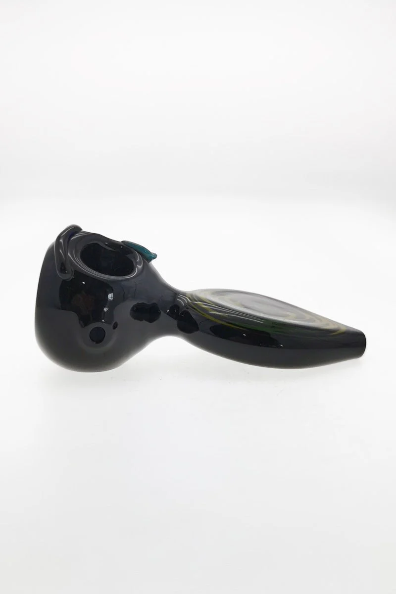 4.00" Dry Spoon Pipe w/ Double Bowl Pack (75g) Carb Hole: Left Side - Image 5