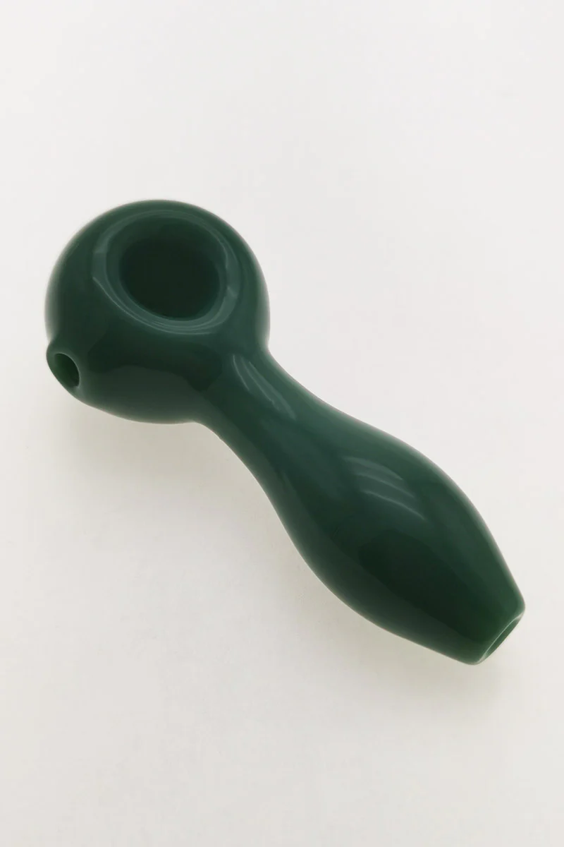 4.25" Dry Spoon Pipe (60g) Carb Hole: Left Side - Image 3