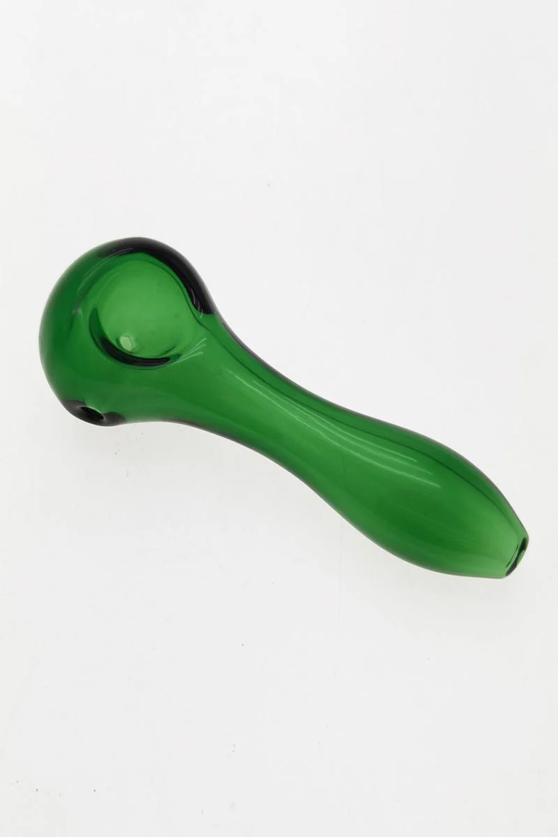 4.25" Dry Spoon Pipe (60g) Carb Hole: Left Side - Image 4