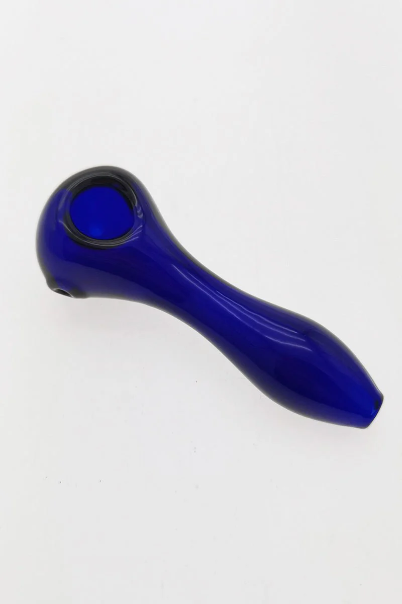 4.25" Dry Spoon Pipe (60g) Carb Hole: Left Side - Image 5