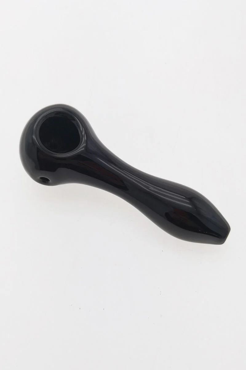 4.25" Dry Spoon Pipe (60g) Carb Hole: Left Side - Image 7
