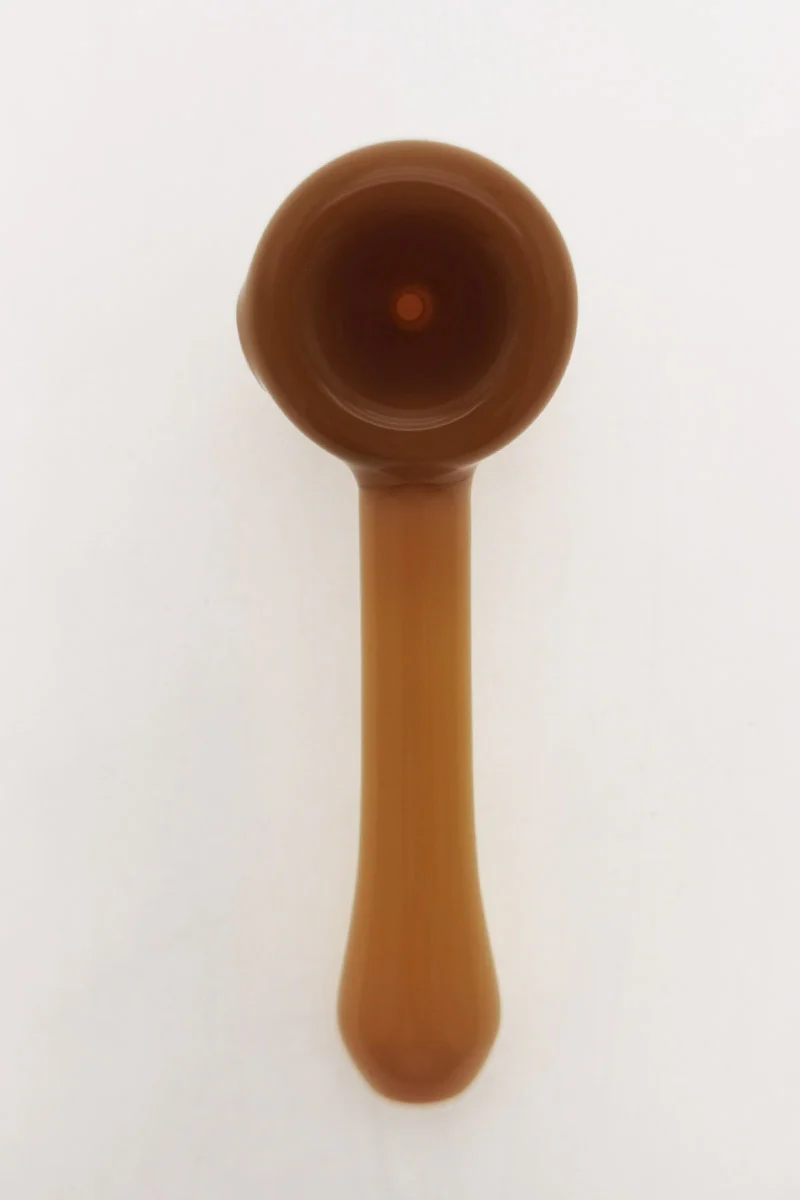 4.50" Dry Spoon Pipe w/ Hammer Body (80g) Carb Hole: Left Side - Image 13
