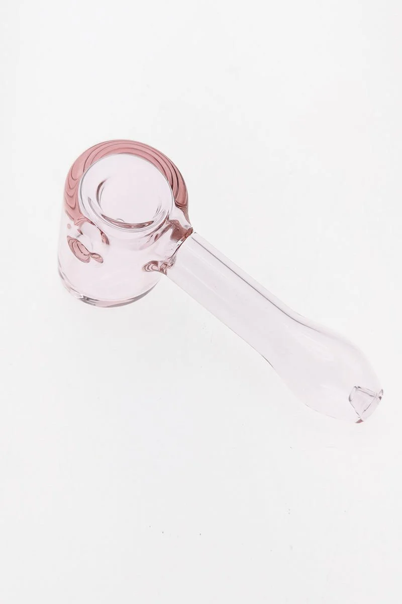 4.50" Dry Spoon Pipe w/ Hammer Body (80g) Carb Hole: Left Side - Image 3