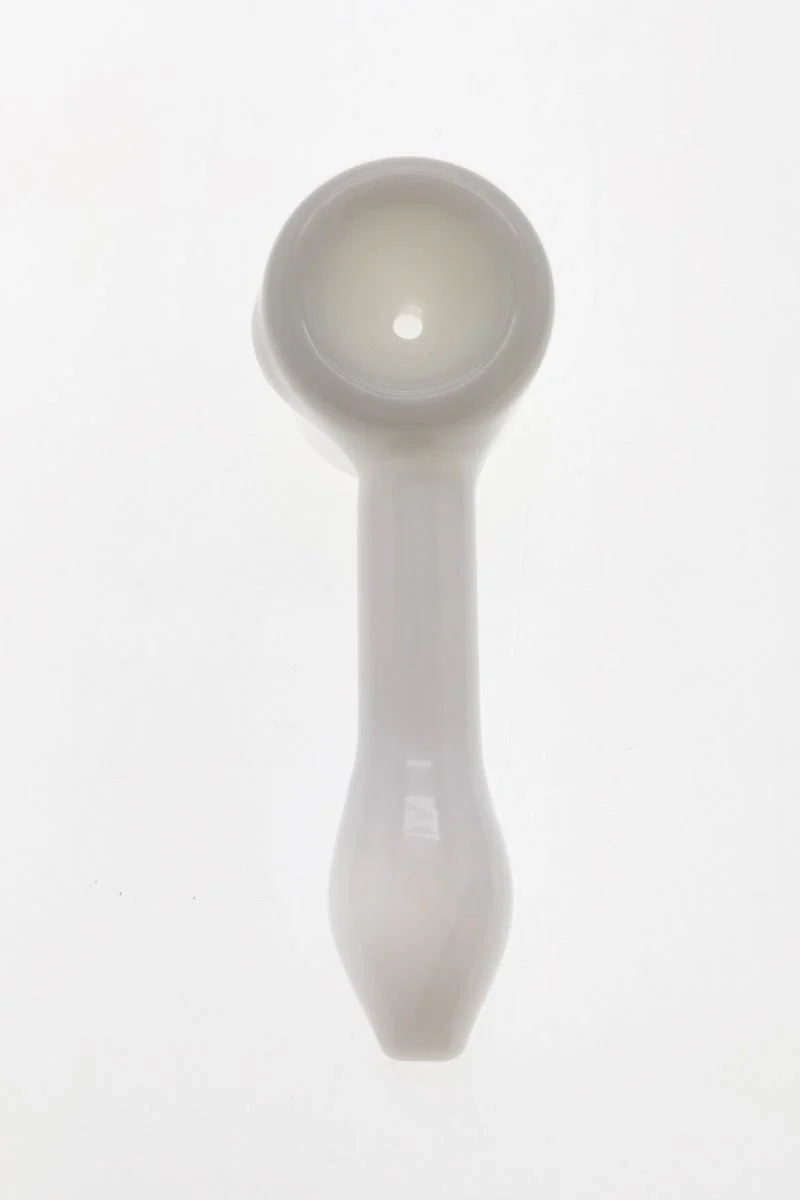 4.50" Dry Spoon Pipe w/ Hammer Body (80g) Carb Hole: Left Side - Image 4