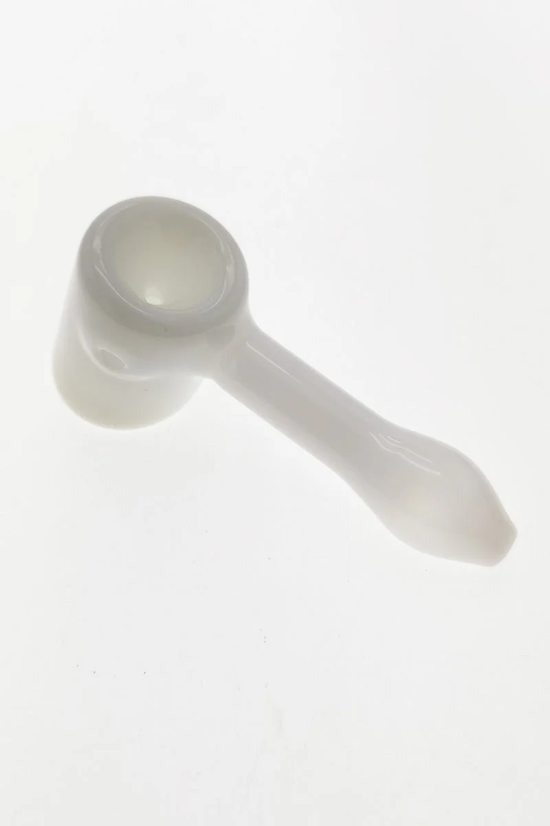 4.50" Dry Spoon Pipe w/ Hammer Body (80g) Carb Hole: Left Side - Image 5