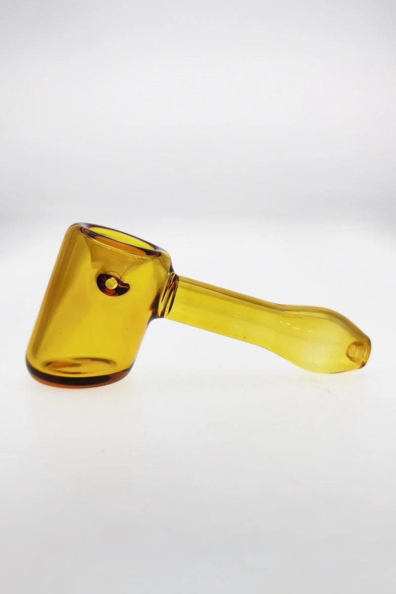 4.50" Dry Spoon Pipe w/ Hammer Body (80g) Carb Hole: Left Side - Image 8
