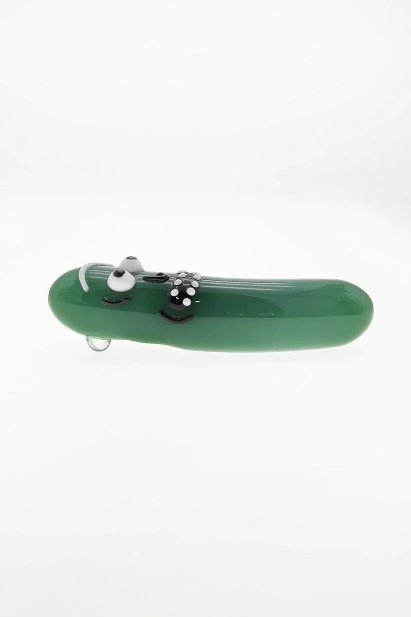 4.50" Dry Spoon Pipe w/ Pickle Body (66g) Carb Hole: Center
